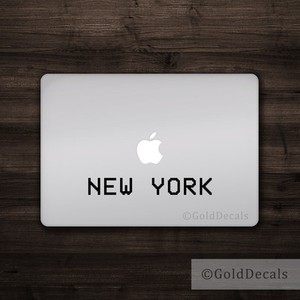 New York - Vinyl Bumper Sticker Laptop Sticker Window Decal City Brooklyn