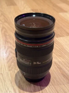 Canon EF 24-70mm f2.8 L USM Ultrasonic Lens Excellent Condition - Picture 1 of 5