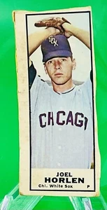 RARA caja de goma bazuca cortada a mano Joel Horlen 1968 - Medias Blancas de Chicago | De colección - Imagen 1 de 6