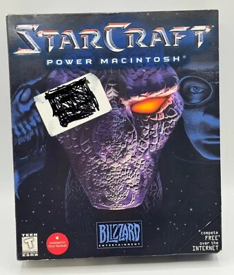 StarCraft Power Macintosh New 1998 PC Blizzard Big Box NEW Factory Sealed - Image 1 of 4