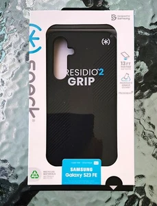 FUNDA PARA SAMSUNG GALAXY S23 FE SPECK PRESIDIO2 con VIDRIO TEMPLADO PROTECCIÓN MÁXIMA - Imagen 1 de 5