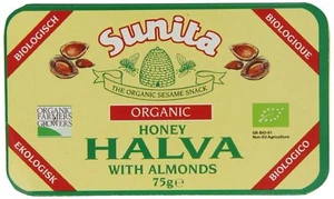 Sunita Organic Almond Honey Halva 75g-2 Pack - Picture 1 of 1