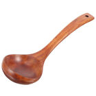  Wood Cooking Scoop Natural Solid Spoon Handmade Wooden Rice Paddle