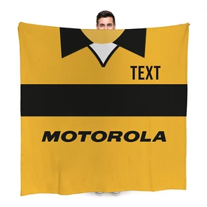 Livingston Retro 2001 Home Football Shirt Personalised Fleece Blanket - Picture 1 of 8