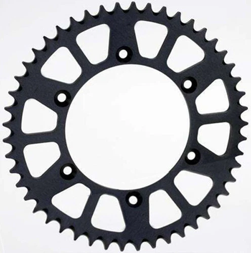 SUNSTAR 2003-2017 CRF150F Honda REAR SPROCKET ALUMINUM 53T-520 BLK HON 5-355953B - Image 1 of 1