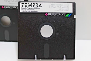 Tempra; Pro Version 3.00 - Mathematica Inc. 1993 - 5 1/4 floppy Disks - Picture 1 of 10
