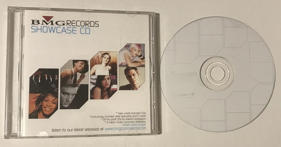 BMG Promo Cd Kylie Minogue Elvis Pink Westlife Imbruglia Aguilera Lavigne Dido - Image 1 of 3