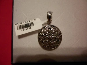 Handwerklich gefertigter Anhänger in 925 Sterling Silber ohne Kette - 4,5 Gramm, 1,25 Zoll - Bild 1 von 4