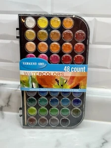 Sargent Art 48 Stück Aquarellpalette waschbar ungiftig entspricht ASTMD4236 - Bild 1 von 5