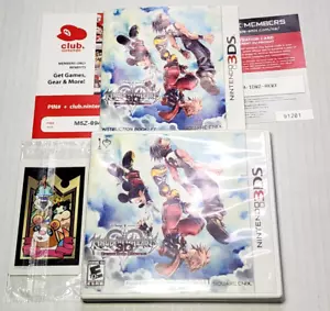 Nintendo 3ds Kingdom Hearts Dream Drop Distance Case Only No Game - Picture 1 of 2