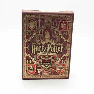 Brand New Sealed Harry Potter Red Premium Playing Cards - Picture 1 of 7
