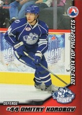 Dmitry Korobov 2013-14 AHL Top Prospects Syracuse Crunch