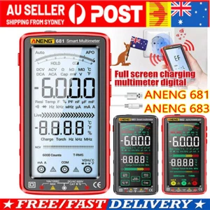Rechargeable Digital Smart Multimeter 6000 Counts AC/DC Ammeter Voltage TesteWH - Picture 1 of 24