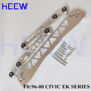 BILLET LOWER REAR SUBFRAME BRACE CONTROL ARM LCA FOR HONDA CIVIC 96-00 EK BWR - Picture 1 of 4