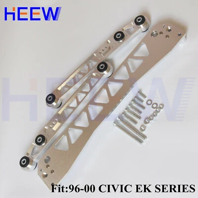 BILLET LOWER REAR SUBFRAME BRACE CONTROL ARM LCA FOR HONDA CIVIC 96-00 EK BWR - Image 1 of 4