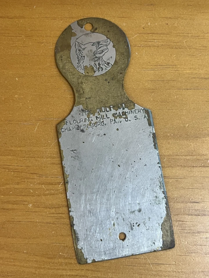 Flower Tried Scape Tool The Wolf Co. Flouring Mill Pennsylvania - Image 1 of 4