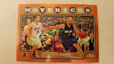 JASON KIDD 2008-09 Topps Chrome #55 Orange Refractor  #188/499 RARE