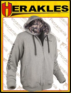 Felpa in Cotone Colmic Herakles con Cappuccio CAMO - Picture 1 of 1