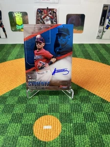 2021 Bowman's Best Andres Gimenez - Best of 2021 Auto #B21-AG Cleveland Indians - Picture 1 of 3