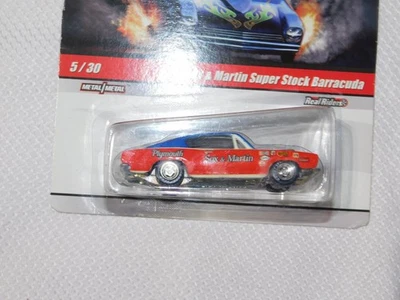 Hot Wheels Drag Strip Demons Sox & Martin Super Stock Barracuda 2008 5/30 Foto 1 de 4