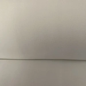 4 metres of Off white tubular thick stretchy Polyester Fabric - Picture 1 of 2