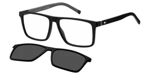 Tommy Hilfiger TH 2086/CS Sunglasses Men Matte Black Gray  56mm - Picture 1 of 4