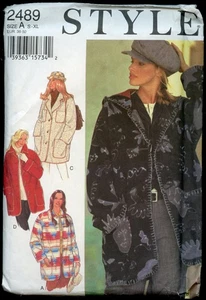 Jackets - w or w/o Hoods - Style Sewing Pattern - Sizes S-XL (10-24) - Picture 1 of 2