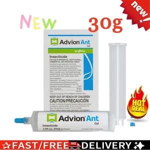 Syngenta Ant Gel Bait 1Tube 1x30-Gram | 1 Plunger & 2 Tips Effective Bait - Picture 1 of 9