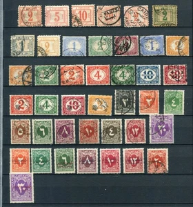 EGYPT Old Postage Due  M&U Lot 42 Stamps - Picture 1 of 2