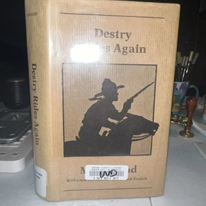Destry Rides Again Max Brand Western 1979 Ed, 1st Printing Ex Library - Bild 1 von 11