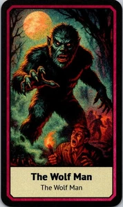 Tarjeta Zendecks Horror Art The Wolf Man 2025 envío gratuito - Imagen 1 de 2