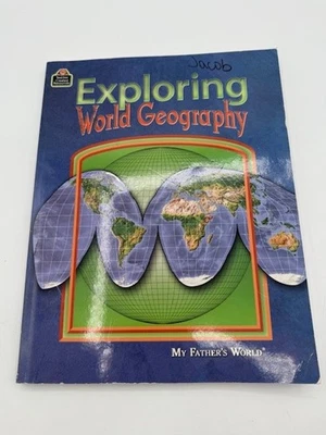 My Father's World EXPLORING WORLD GEOGRAPHY Richard Rayburn - Nice Condition - Image 1 of 4
