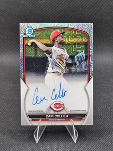 2023 Bowman Chrome - Mega Box Chrome Mojo Autografi Cam Collier #BCMA-CC AU, RC - Foto 1 di 2