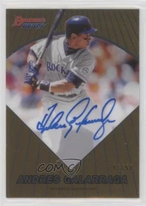 2016 Bowman's Best 1996 Bowman's Best Auto /50 Andres Galarraga #96BBA-AG Auto - Picture 1 of 3