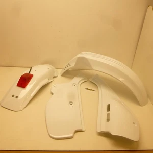Verkleidungssatz Plastiksatz plastic kit passt an Honda Xr 600 R 88-02 weiß - Bild 1 von 9