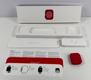 Box Only Apple Watch Series 8 (PRODUCT)RED 45mm A2771 *No Watch or Accessories* - Picture 1 of 15