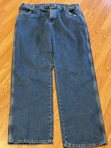Pantalones de mezclilla de carpintero Dickies 40x34 de colección lavado medio piernas rectas - Imagen 1 de 5