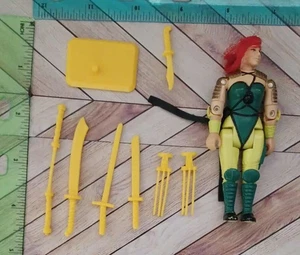 Vintage 1993 GI Joe Scarlett 100% COMPLETO Un vero eroe americano V2 - Foto 1 di 2