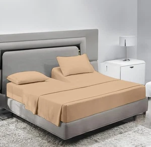 SCI Top Split Flex Laken Set für verstellbares Bett 32" Split Head King Size 800... - Bild 1 von 7