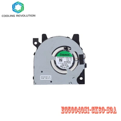 Laptop CPU Cooling Fan EG50040S1-CK60-S9A 4PIN DP/N 099N5C 99N5C - Image 1 of 2