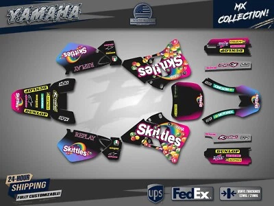 Kit Gráficos para Yamaha YZ 125/250 (1996-2001) Kit Pegatinas YZ 125 YZ 250 Foto 1 de 3