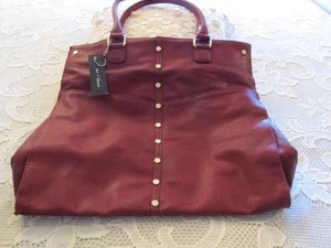 Bolso de hombro/bolso de mano rojo Olivia & Joy grande - Imagen 1 de 8