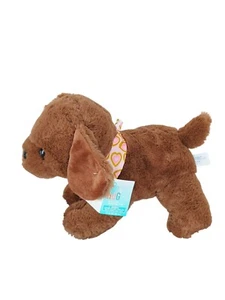 Hug Me Walgreens Hund mit Bandana braun Welpe Stofftier Plüschtier 11 Zoll weich - Bild 1 von 11