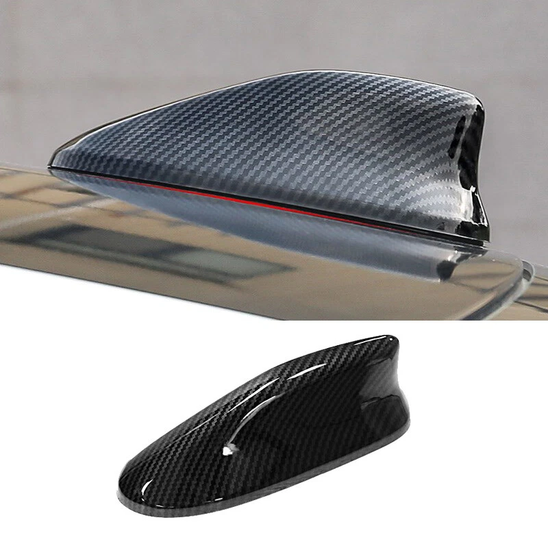 Tampa receptor antena barbatana de tubarão fibra de carbono acabamento para Honda Accord 10th 2018-22 - Imagem 1 de 4