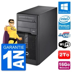 PC tour Fujitsu Esprimo P510 MT Intel G2020 RAM 16Go Disco 2To Windows 10 Wifi - Imagen 1 de 7