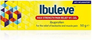 Ibuleve Max Strength 10 % Muscle Pain Backache Relief Gel 50g