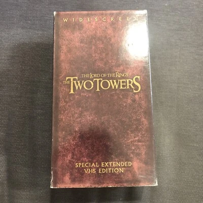 The Lord of the Rings: The Two Towers (VHS, 2003, 2-Tape Set, Extended... - Image 1 of 4