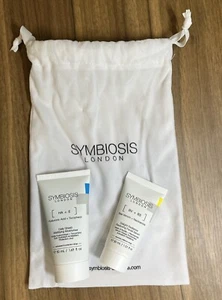Symbiosis London Two Piece Travel Set Moisturizer & Serum New & Sealed  - Picture 1 of 8