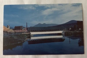 Covered Bridge At Groveton, New Hampshire. Postcard (G2) - Picture 1 of 2