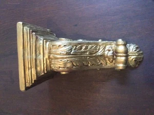 Wandkonsole Gips Altgold Vintage - Bild 1 von 6